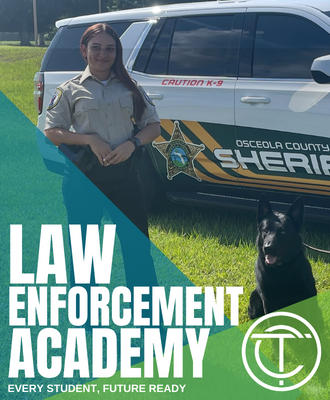  Law enforcement officer with dog